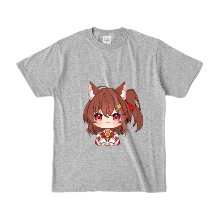 カラーTシャツ - S - 杢グレー (濃色)