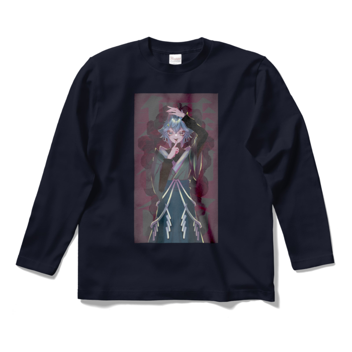 ロングスリーブTシャツ - S - ネイビー