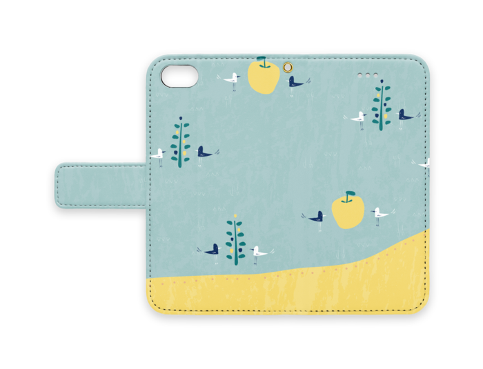 手帳型iPhoneケース - iPhone 8 / 7 - ストラップ穴 あり