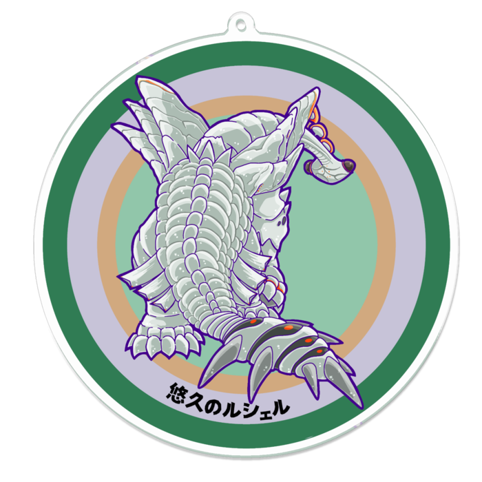 アクリルキーホルダー - 100 x 100 (mm)