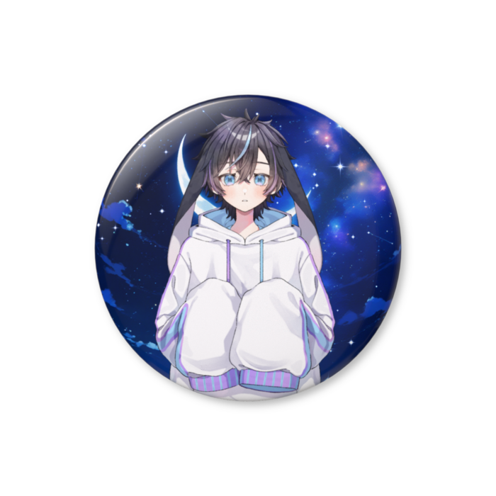 夜背景立ち絵缶バッジ