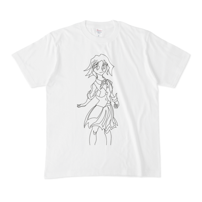 3月線画tシャツ 00ネンカレンダ Booth