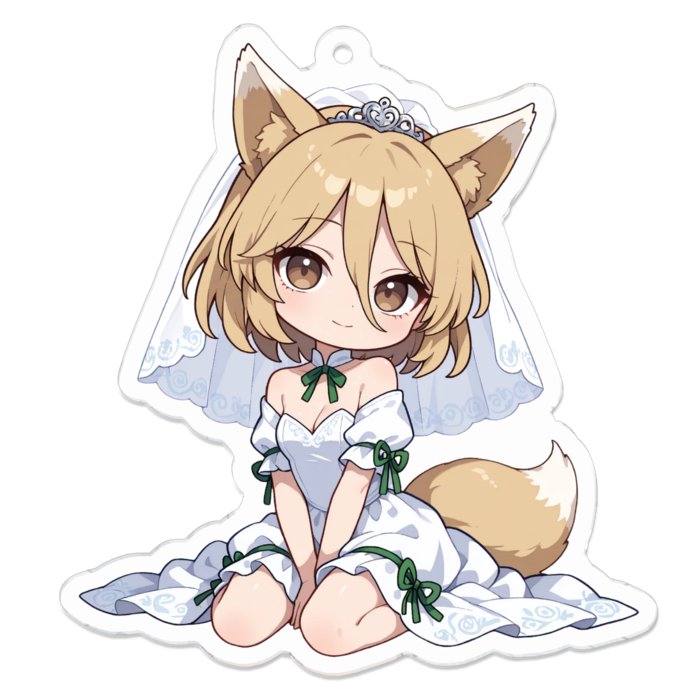 アクリルキーホルダー - 70 x 70 (mm)(キャラのみ)