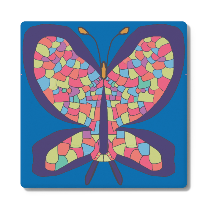 蝶コースター - 角形