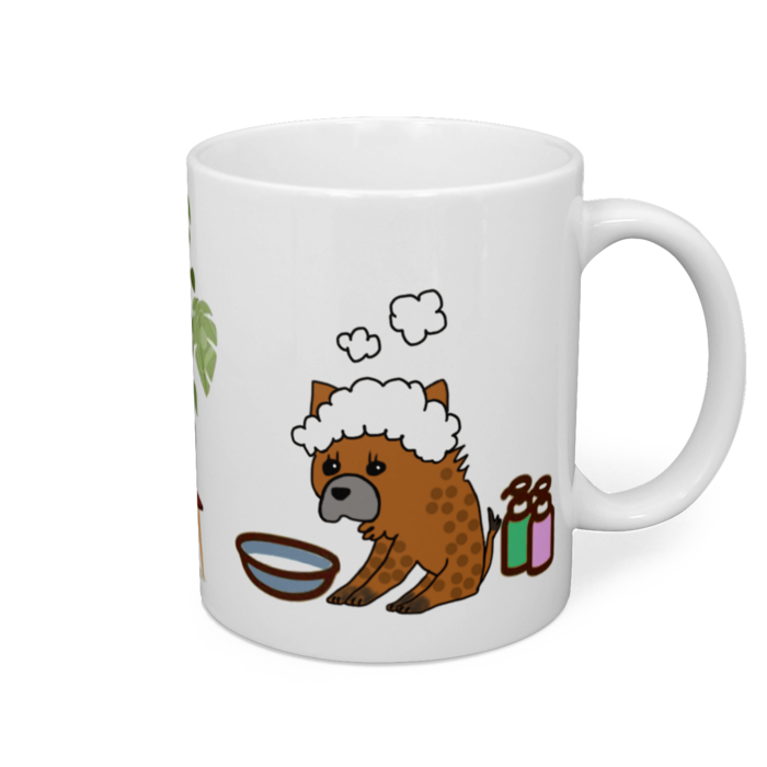 マグカップ - 直径 8 cm / 高さ 9.5 cm