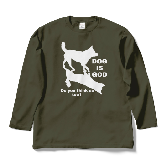 ロングスリーブTシャツ - L - アーミーグリーン