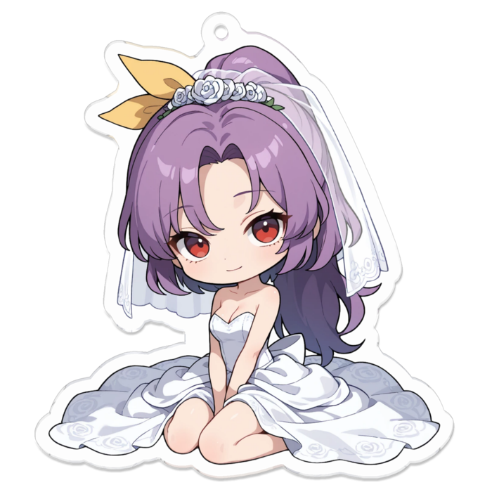 アクリルキーホルダー - 70 x 70 (mm)(キャラのみ)