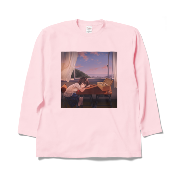 ロングスリーブTシャツ - XL - ライトピンク