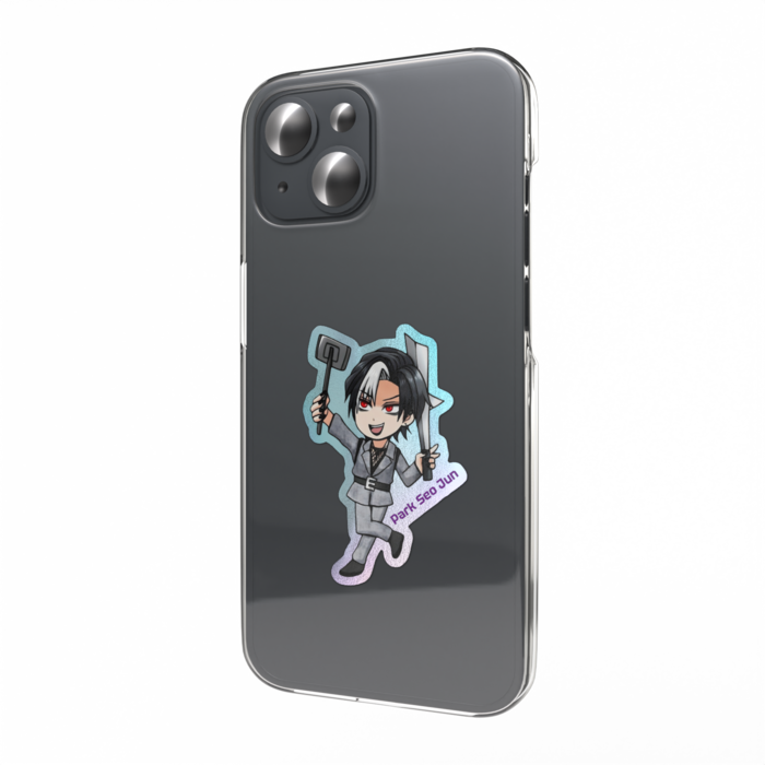 【７】オーロラスマホステッカー/パク・ソジュン