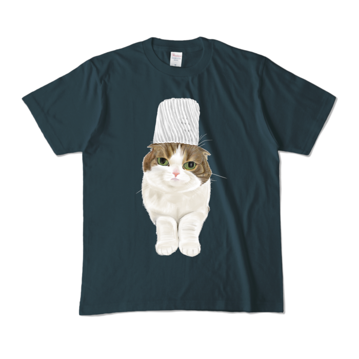 カラーTシャツ - M - デニム (濃色)