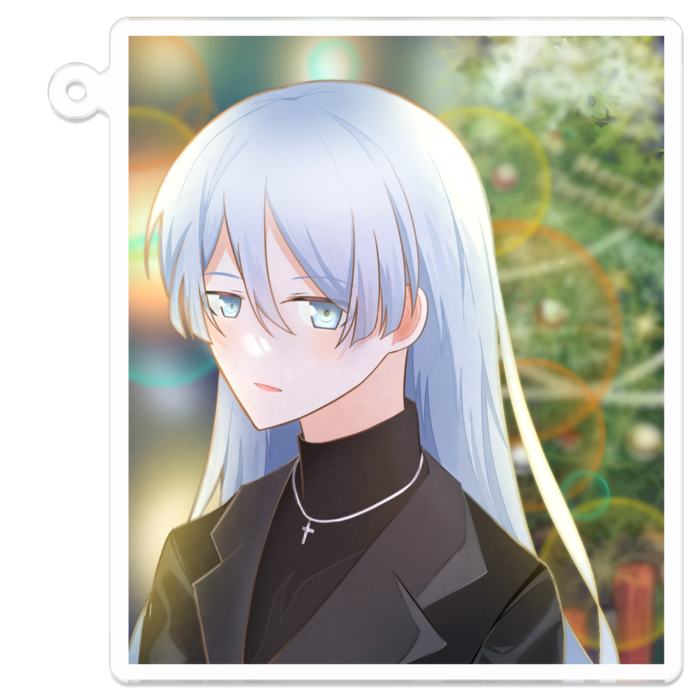 アクリルキーホルダー - 70 x 70 (mm)