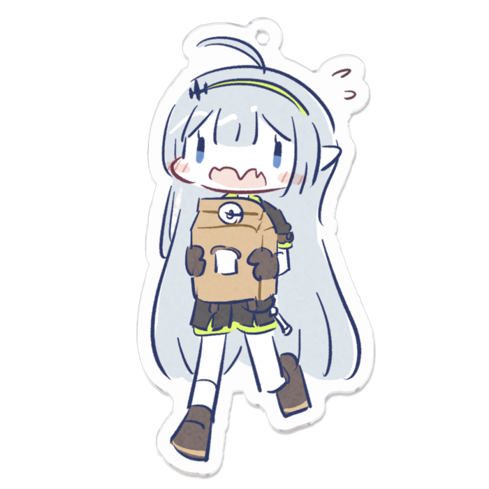 魔王ちゃん(アグリユニオン制服)_アクリルキーホルダー