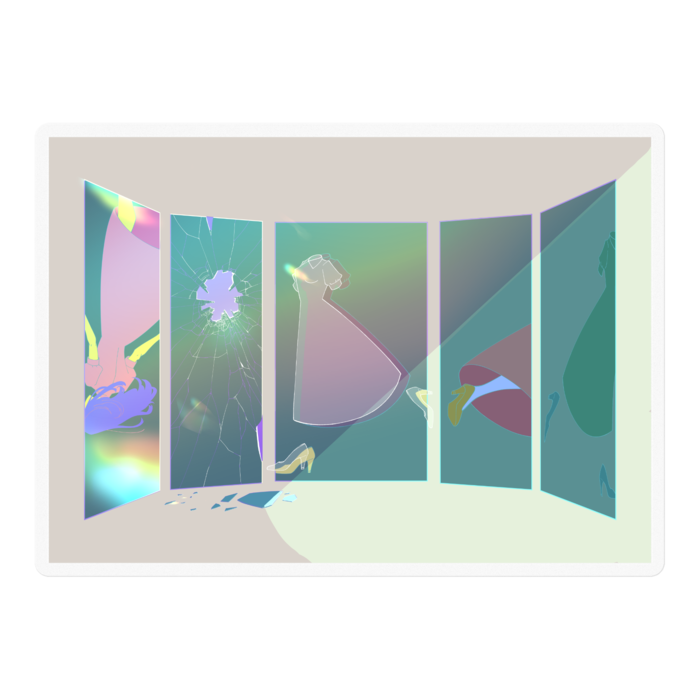 ステッカー - 100 x 100 (mm)(14)