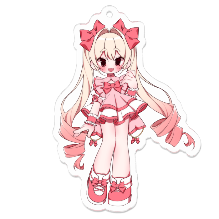 アクリルキーホルダー - 70 x 70 (mm)