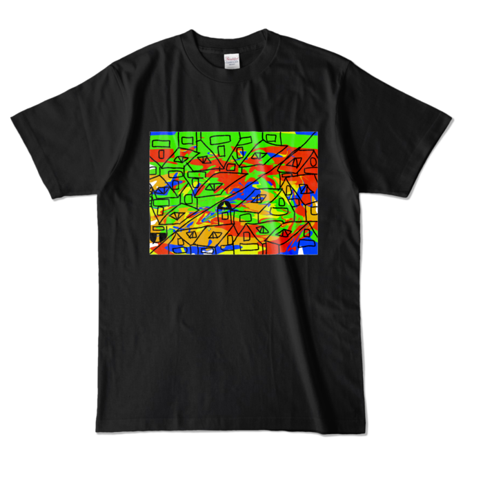 カラーTシャツ - L - ブラック (濃色)