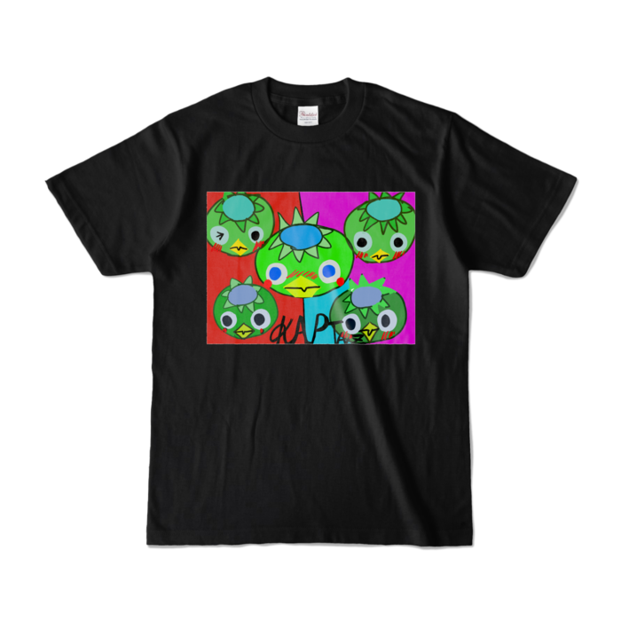 カラーTシャツ - S - ブラック (濃色)