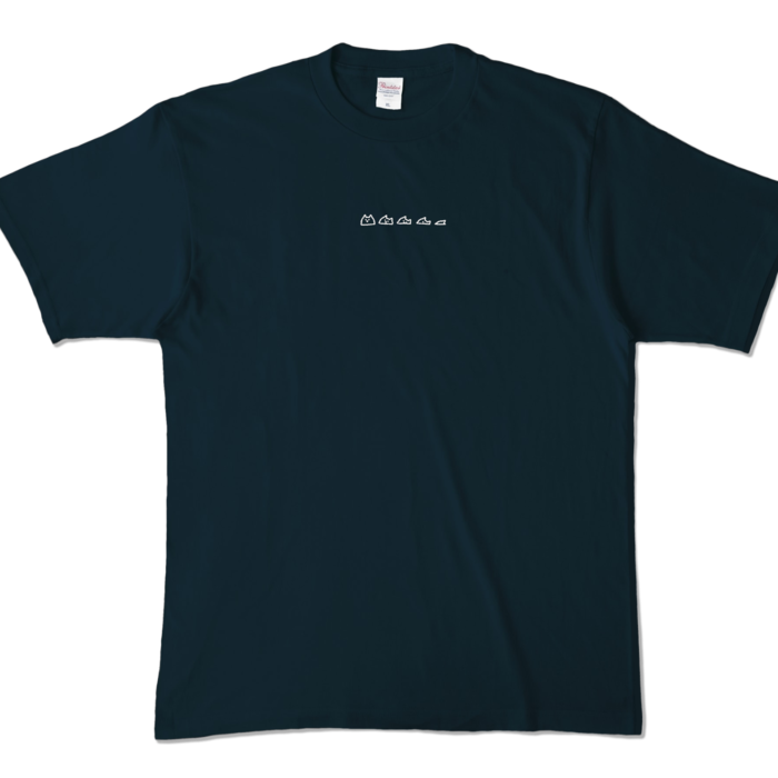 カラーTシャツ - XL - ネイビー (濃色)