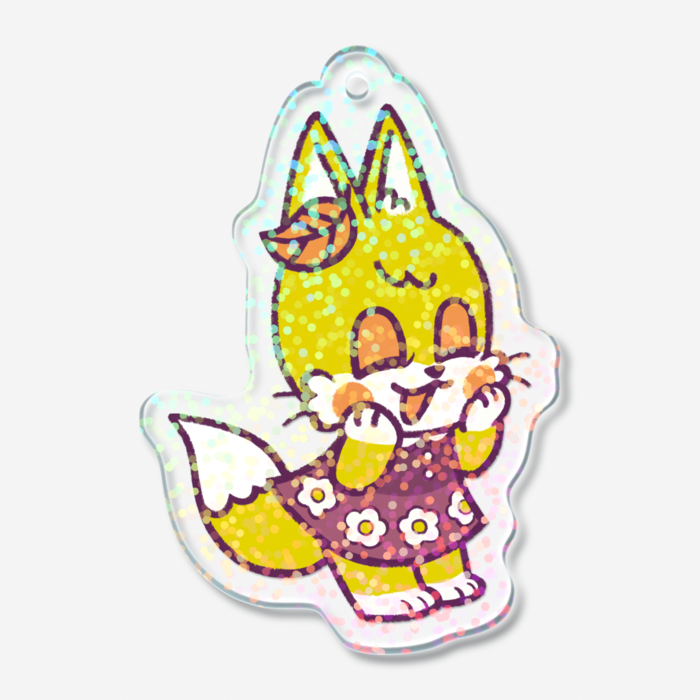 ホログラムアクリルキーホルダーD