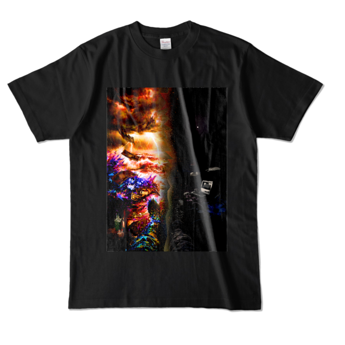 カラーTシャツ - L - ブラック (濃色)