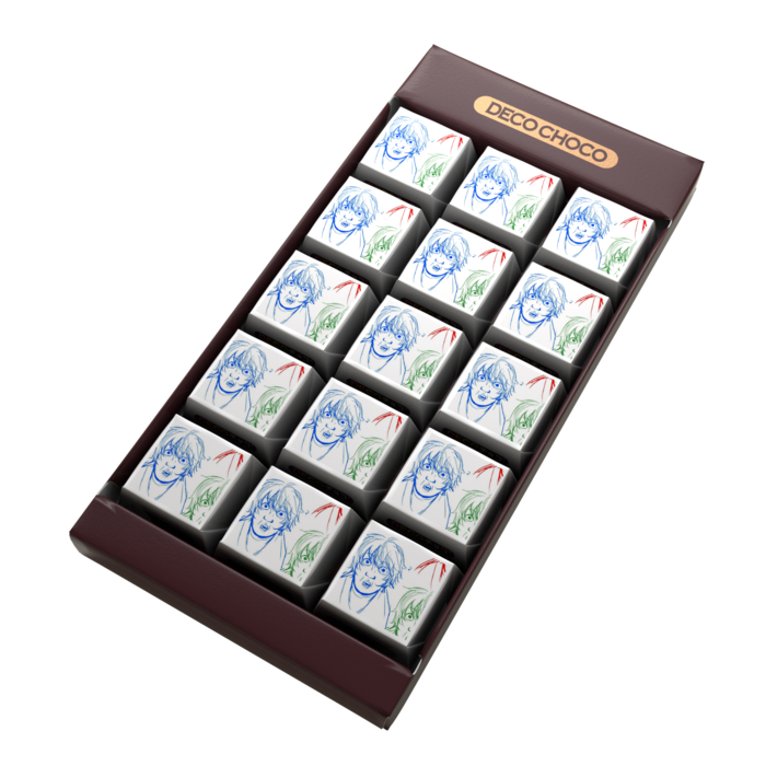 DECOチョコ - 全て同様のデザイン