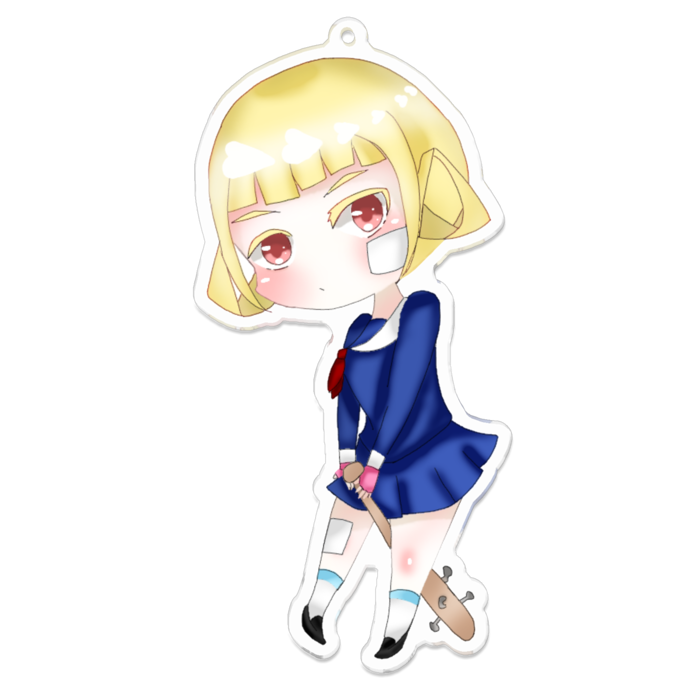 アクリルキーホルダー - 100 x 100 (mm)