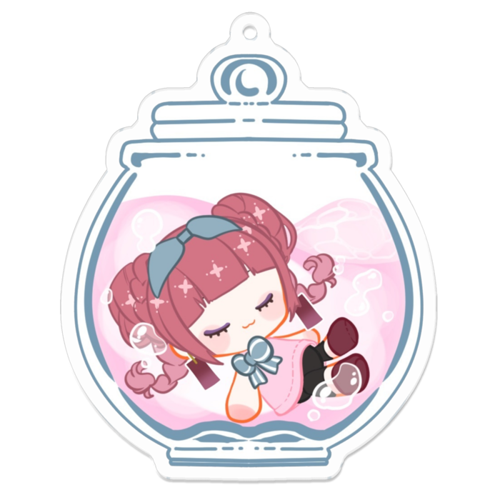 アクリルキーホルダー - 70 x 70 (mm)