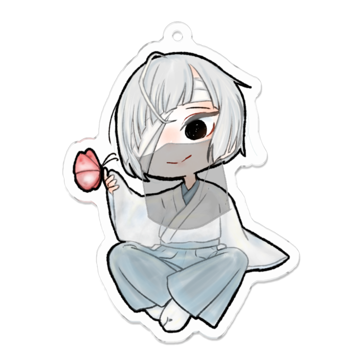 アクリルキーホルダー - 70 x 70 (mm)