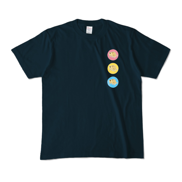 カラーTシャツ - M - ネイビー (濃色)