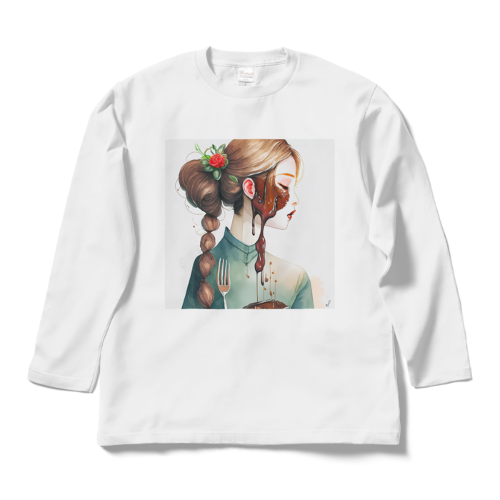 ロングスリーブTシャツ - L - ホワイト