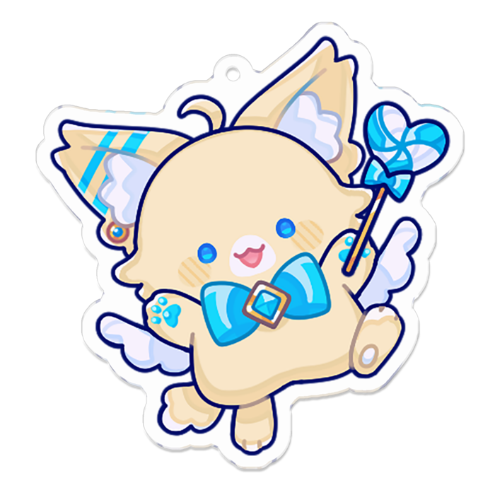 アクリルキーホルダー - 70 x 70 (mm)