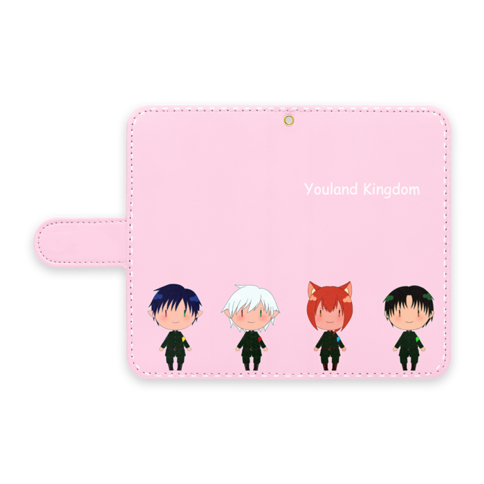 手帳型Androidケース - S - ストラップ穴 あり