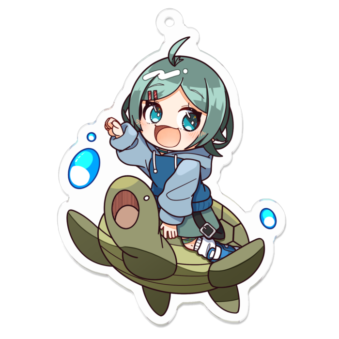 アクリルキーホルダー - 70 x 70 (mm)