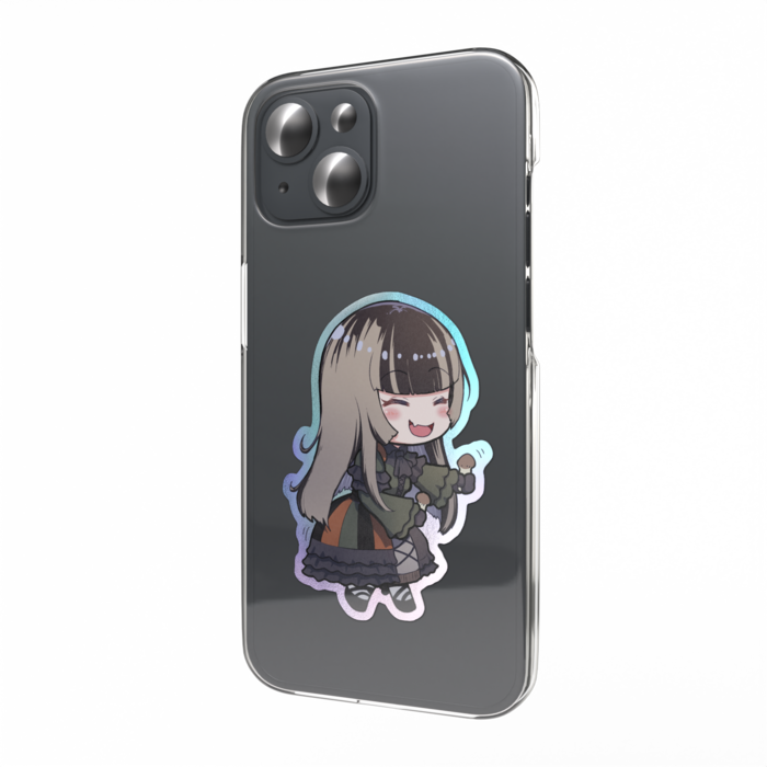 オーロラスマホステッカー - W55 × H91mm 以内