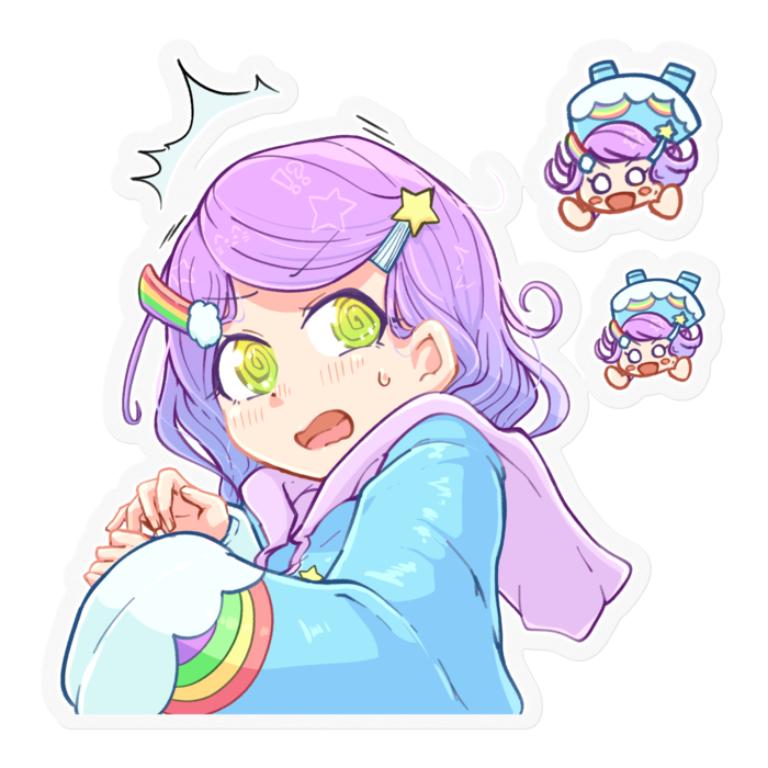 ステッカー - 100 x 100 (mm)(1)