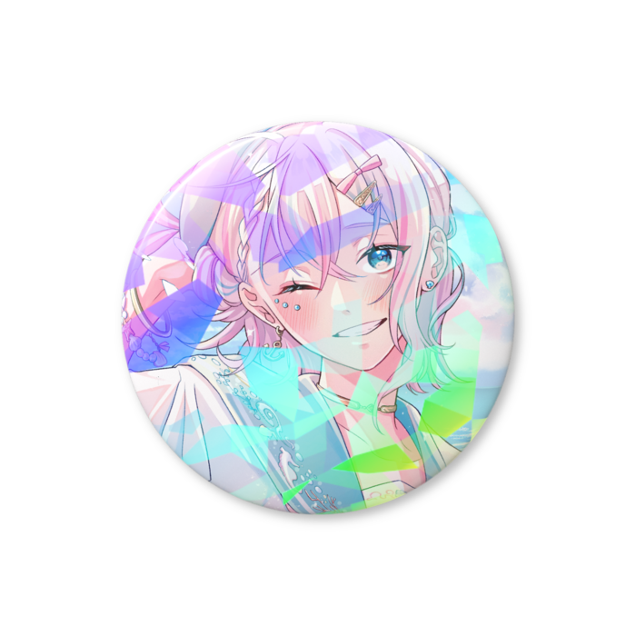 ホログラム缶バッジ - 44mm