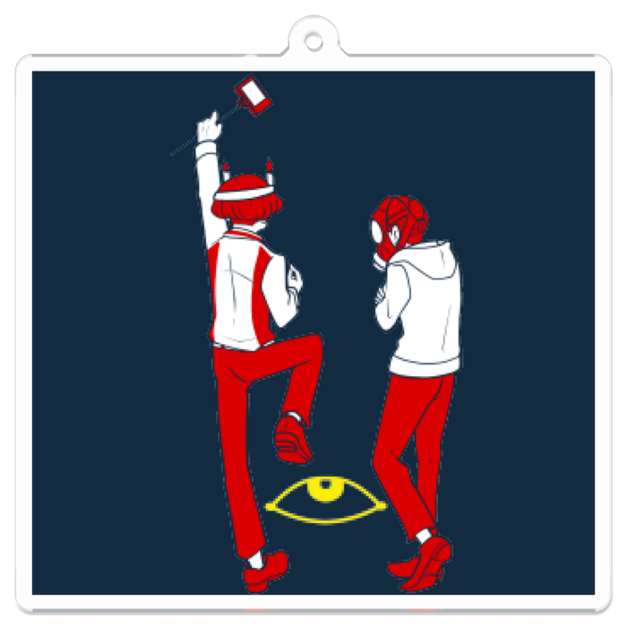 アクリルキーホルダー - 70 x 70 (mm)