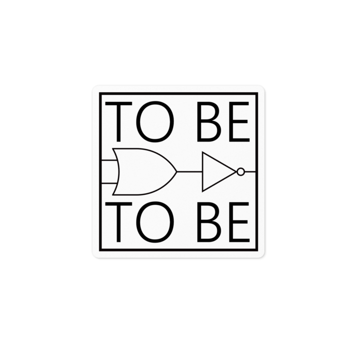 ステッカー - 100 x 100 (mm)