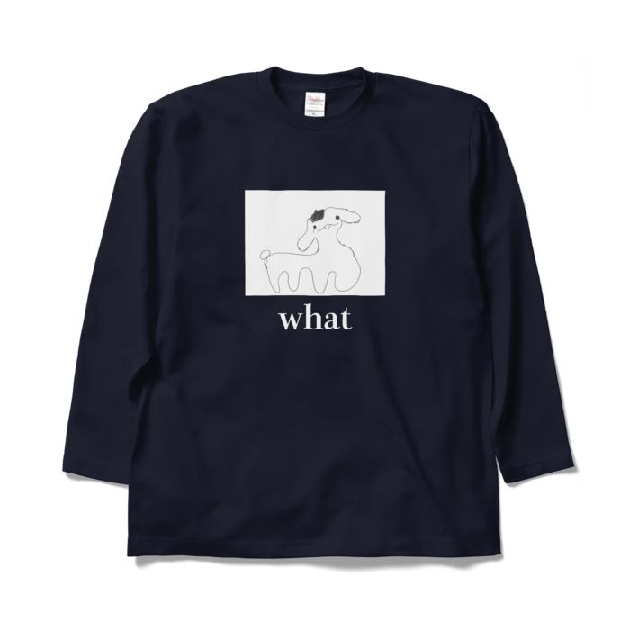 ロングスリーブTシャツ - XL - ネイビー