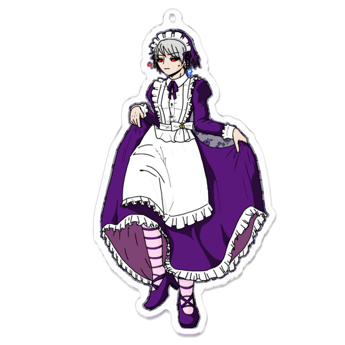 アクリルキーホルダー - 100 x 100 (mm)