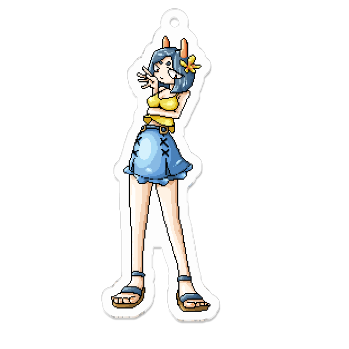 アクリルキーホルダー - 70 x 70 (mm)