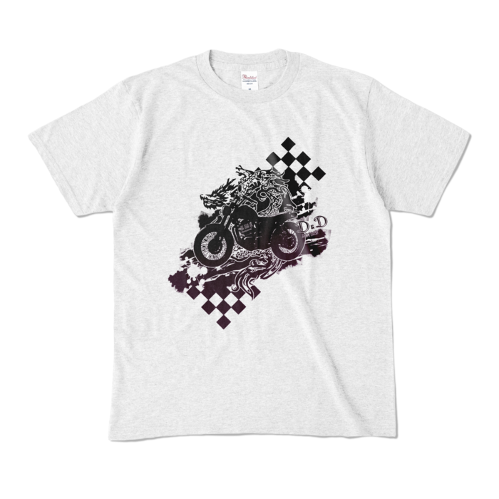 カラーTシャツ - M - アッシュ (淡色)