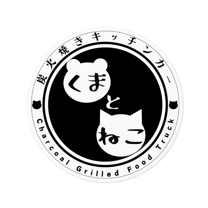 ステッカー - 100 x 100 (mm)