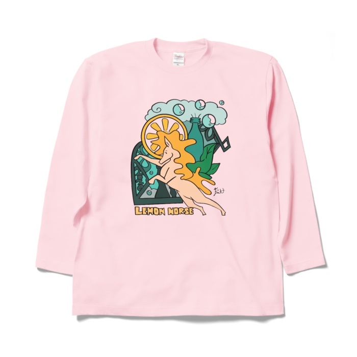 ロングスリーブTシャツ - XL - ライトピンク