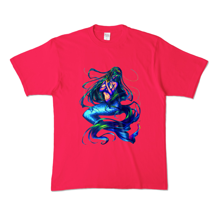 カラーTシャツ - XL - ホットピンク (濃色)