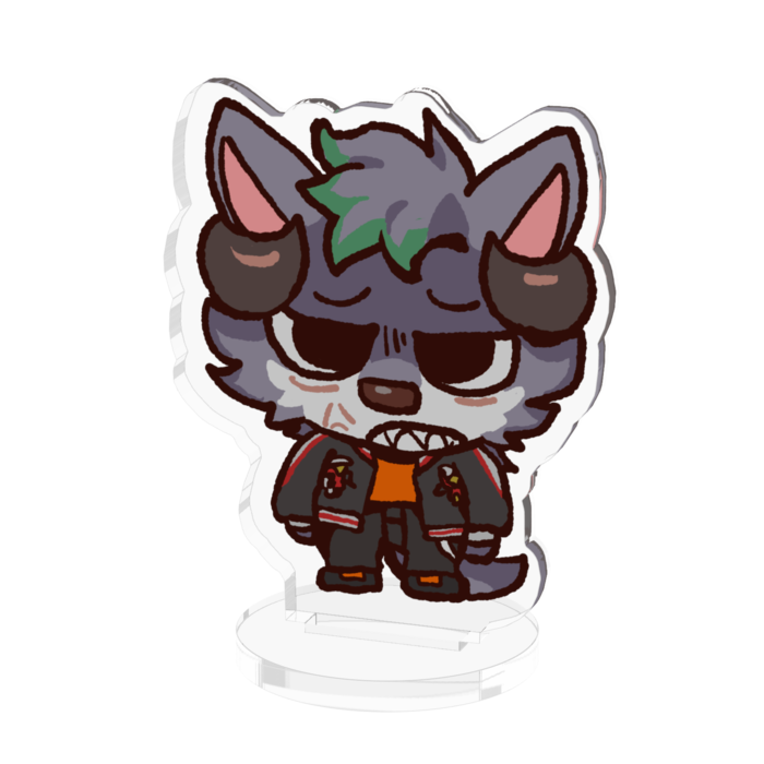 ミニカサイ アクリルフィギュア【怒】