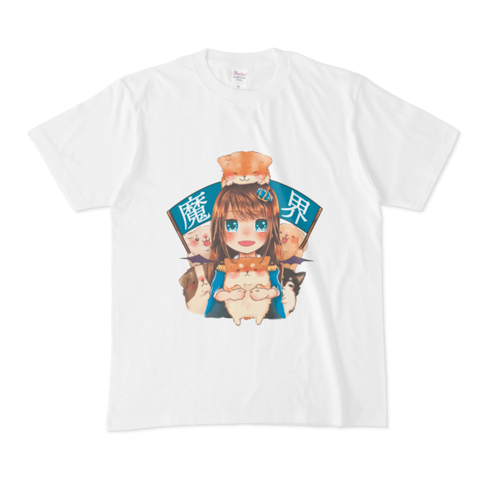 魔Tシャツ - M - 白