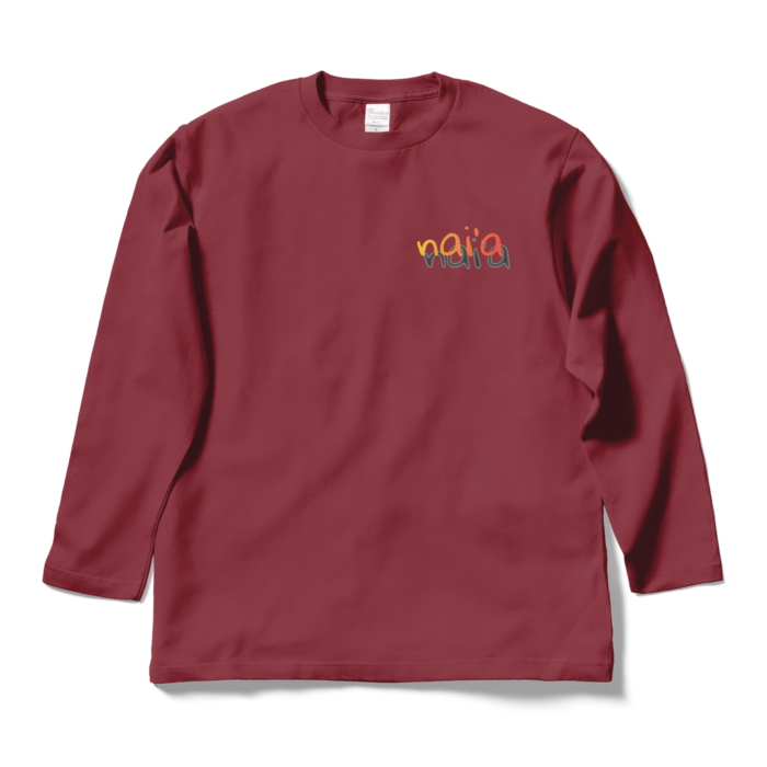 ロングスリーブTシャツ - L - バーガンディ