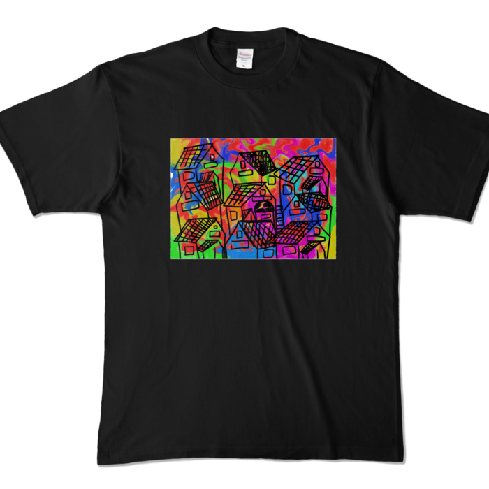 カラーTシャツ - XL - ブラック (濃色)