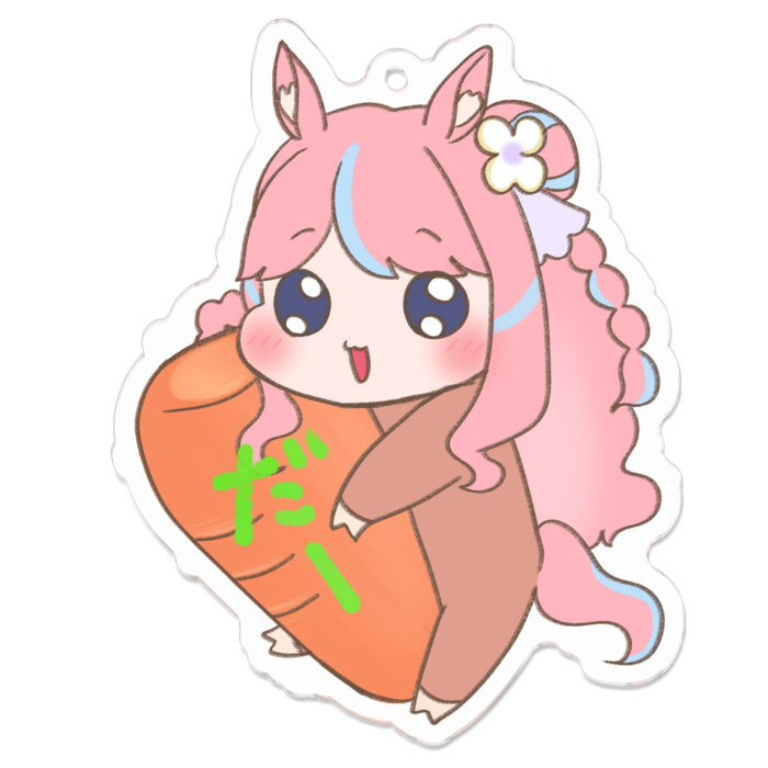 アクリルキーホルダー - 70 x 70 (mm)