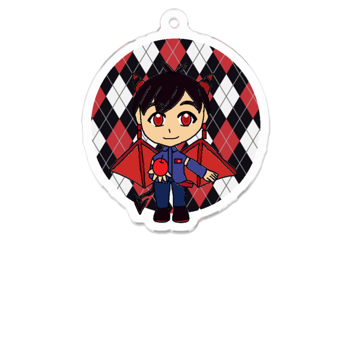 アクリルキーホルダー - 70 x 70 (mm)